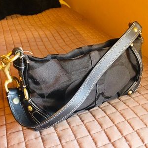 Coach Small Black Shoulder Bag